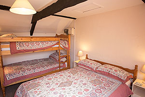 Gables Double Bedroom plus Bunk Beds